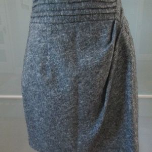 Nanette Lepore Wool Blend Straight Pencil Skirt